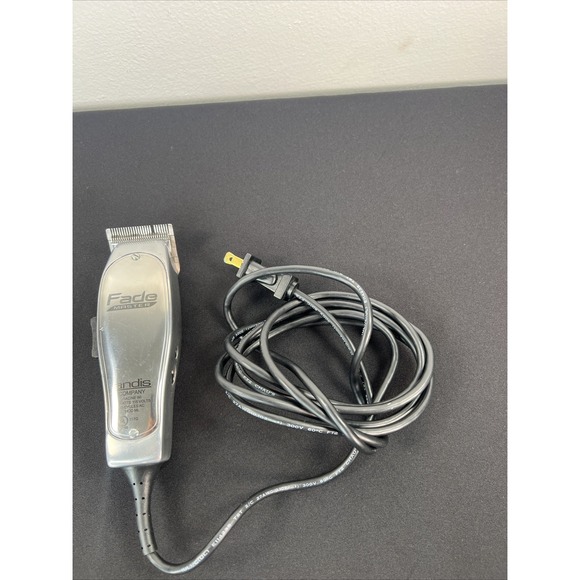 Andis Fade Master Adjustable Blade Hair Corded Clipper Silver - Picture 2 of 16